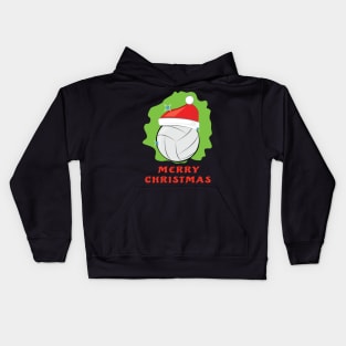 Merry Volleyball Christmas - Funny Kids Hoodie